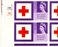Red Cross Centenary sheet.