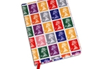 Multi-coloured A6 Stamp Notebook