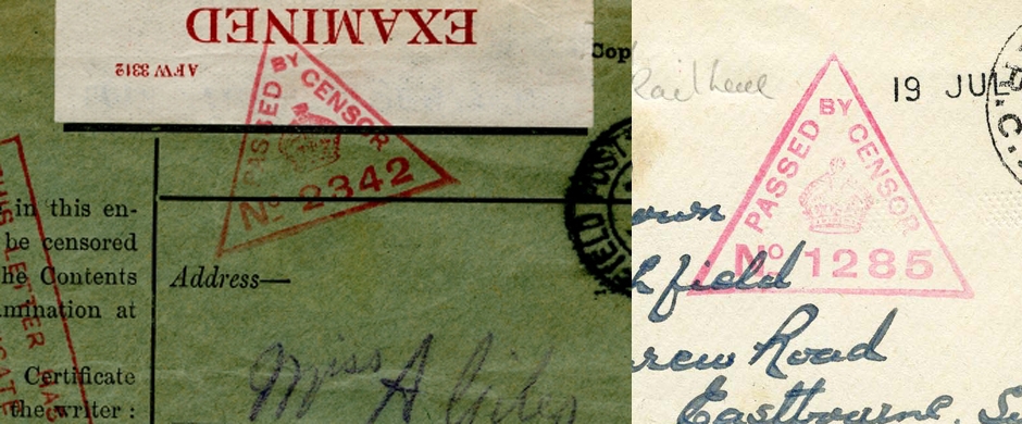 Postal Censorship and the Additional Mail Services of the First World War