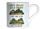 Let’s work as a team Mug
